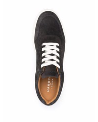 dunkelgraue Wildleder niedrige Sneakers von Harrys Of London