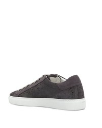 dunkelgraue Wildleder niedrige Sneakers von Hide&Jack