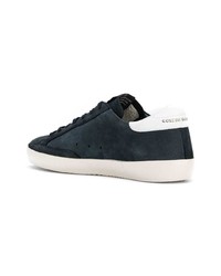 dunkelgraue Wildleder niedrige Sneakers von Golden Goose Deluxe Brand