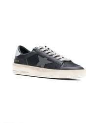 dunkelgraue Wildleder niedrige Sneakers von Golden Goose Deluxe Brand