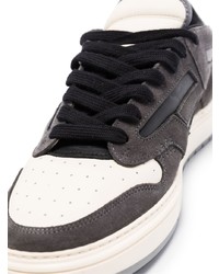 dunkelgraue Wildleder niedrige Sneakers von Represent