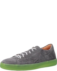 dunkelgraue Wildleder niedrige Sneakers von Think