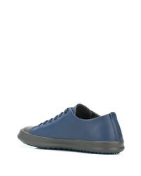 dunkelgraue Wildleder niedrige Sneakers von Camper