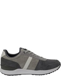 dunkelgraue Wildleder niedrige Sneakers von U.S. Polo Assn.