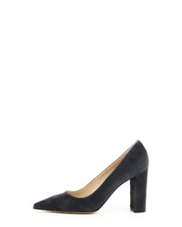 dunkelgraue Wildleder Pumps von Evita