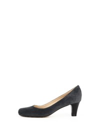 dunkelgraue Wildleder Pumps von Evita