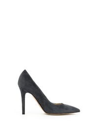 dunkelgraue Wildleder Pumps von Evita