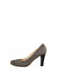 dunkelgraue Wildleder Pumps von Evita