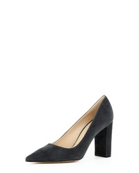 dunkelgraue Wildleder Pumps von Evita