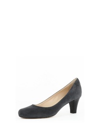 dunkelgraue Wildleder Pumps von Evita