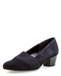 dunkelgraue Wildleder Pumps von Gabor