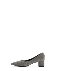 dunkelgraue Wildleder Pumps von Lascana