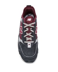 dunkelgraue Wildleder Sportschuhe von New Balance