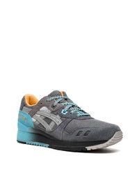 dunkelgraue Wildleder Sportschuhe von Asics