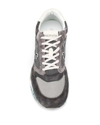 dunkelgraue Wildleder Sportschuhe von Premiata