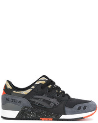 dunkelgraue Wildleder Turnschuhe von Asics