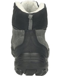 dunkelgraue Wildlederarbeitsstiefel von Bama