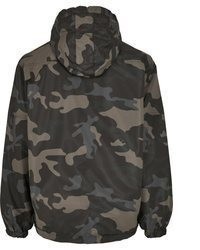dunkelgraue Windjacke von Brandit