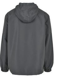 dunkelgraue Windjacke von Brandit