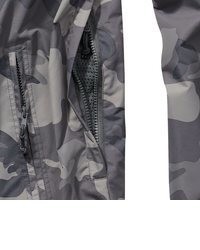 dunkelgraue Windjacke von Brandit