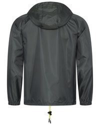 dunkelgraue Windjacke von Geographical Norway