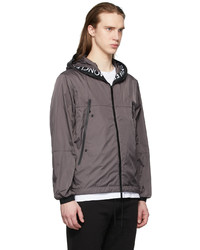 dunkelgraue Windjacke von Moncler