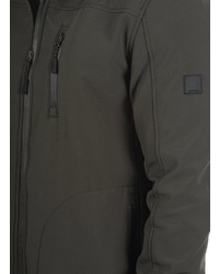 dunkelgraue Windjacke von INDICODE