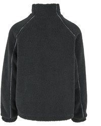 dunkelgraue Windjacke von karl kani