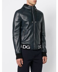 dunkelgraue Windjacke von Dolce & Gabbana