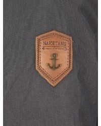 dunkelgraue Windjacke von Naketano