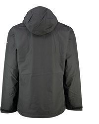 dunkelgraue Windjacke von Schöffel