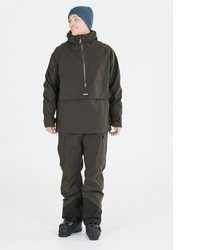 dunkelgraue Windjacke von SLOPE