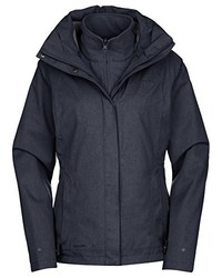 dunkelgraue Windjacke von Vaude