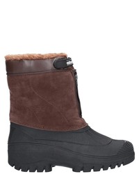 dunkelgraue Winterschuhe von Cotswold