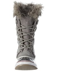 dunkelgraue Winterschuhe von Sorel