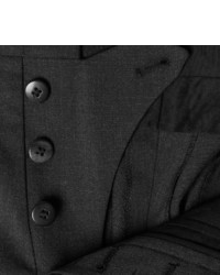 dunkelgraue Wollanzughose von Jil Sander