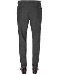 dunkelgraue Wollchinohose von CG - Club of Gents