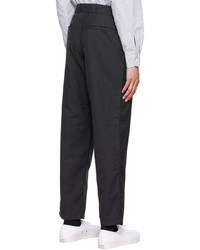 dunkelgraue Wollchinohose von Nanamica