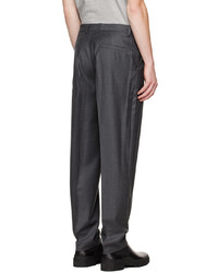 dunkelgraue Wollchinohose von A.P.C.