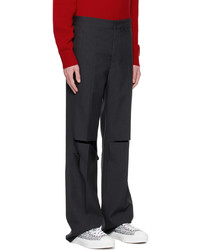 dunkelgraue Wollchinohose von Givenchy