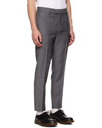 dunkelgraue Wollchinohose von Undercover