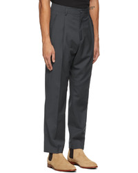 dunkelgraue Wollchinohose von Paul Smith