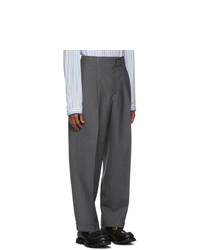 dunkelgraue Wollchinohose von Gucci