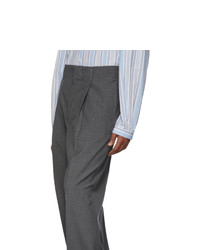 dunkelgraue Wollchinohose von Gucci