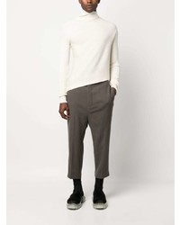 dunkelgraue Wollchinohose von Rick Owens