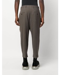 dunkelgraue Wollchinohose von Rick Owens