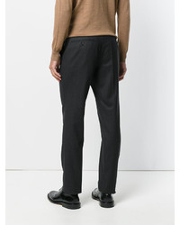 dunkelgraue Wollhose von Hugo Boss