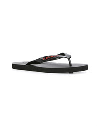 dunkelgraue Zehensandalen von Plein Sport