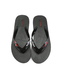 dunkelgraue Zehensandalen von Plein Sport