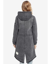 dunkelgrauer Anorak von khujo